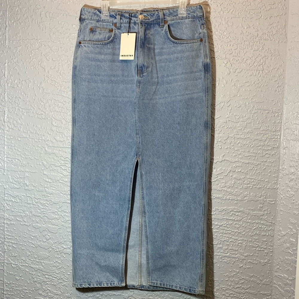 Industry Jean long skirt size 10